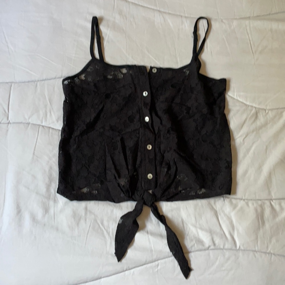 FOREVER 21 - Lace Spaghetti Strap Top - Sz S